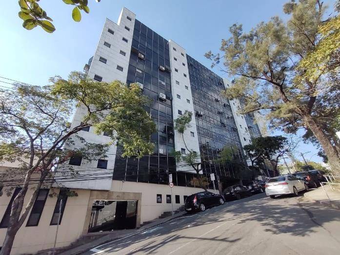 DESCRICAO TRG: SALAS COMERCIAIS - CRUZEIRO..RUA OURO FINO, No 395 - SALA 801, 802, 803, 804 E 805, - EDIFICIO DUMONT PEREIRA - CEP: 30310-110..* AREA TOTAL: 109,96M2 (SALA 801) / 80,41M2 (SALA 802) / 82,93M2 (SALA 803) / 75,39M2 (SALA 804) / 110,80M2 (SALA 805) . — foto principal