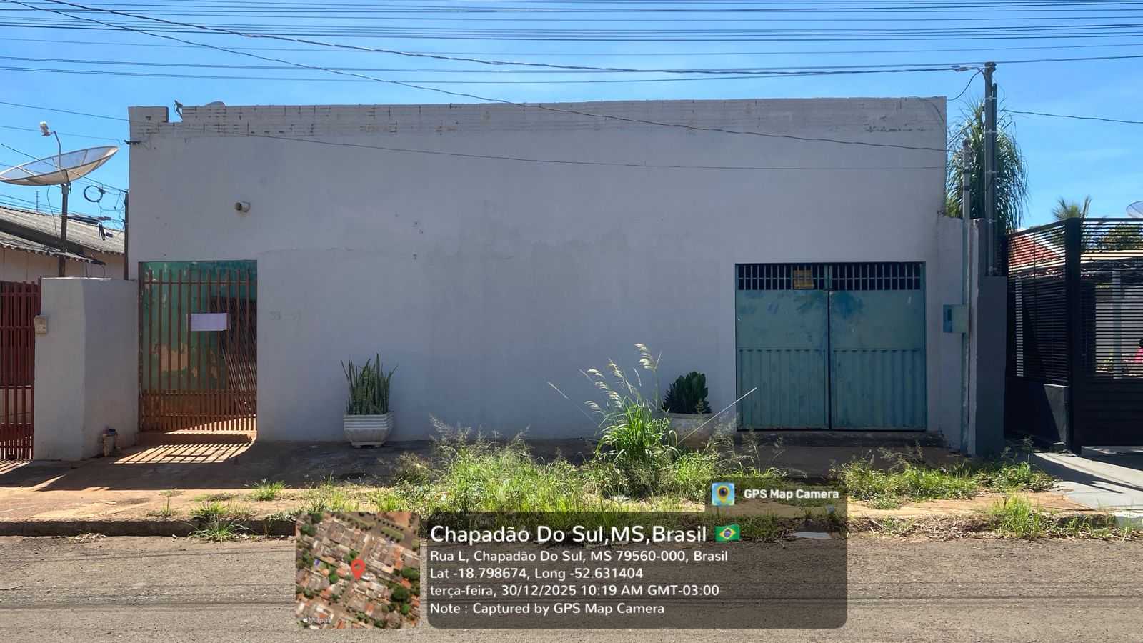 Casa em Chapadão do Sul, Esperança, RUA L, 55, MS. Área: 107.48m2