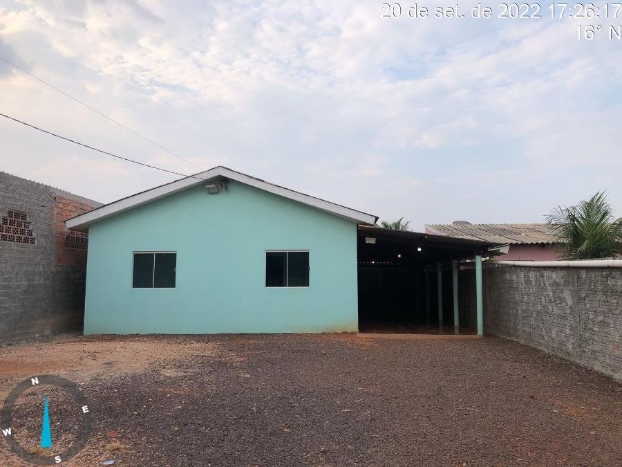 Casa em Querência, Setor Nova Querência, Rua Vereador Elzo João Rippel, S/N, MT. Área: 139.15m2