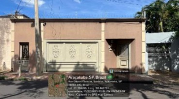 Casa em Araçatuba, Santana, RUA OLIVEIRA SALAZAR, 698, LOTEAMENTO BAIRRO SANTANA, SP. Área: 278.39m2